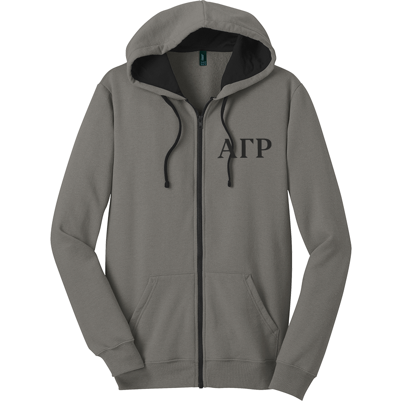 Alpha Gamma Rho Zip-Up Hooded Sweatshirts