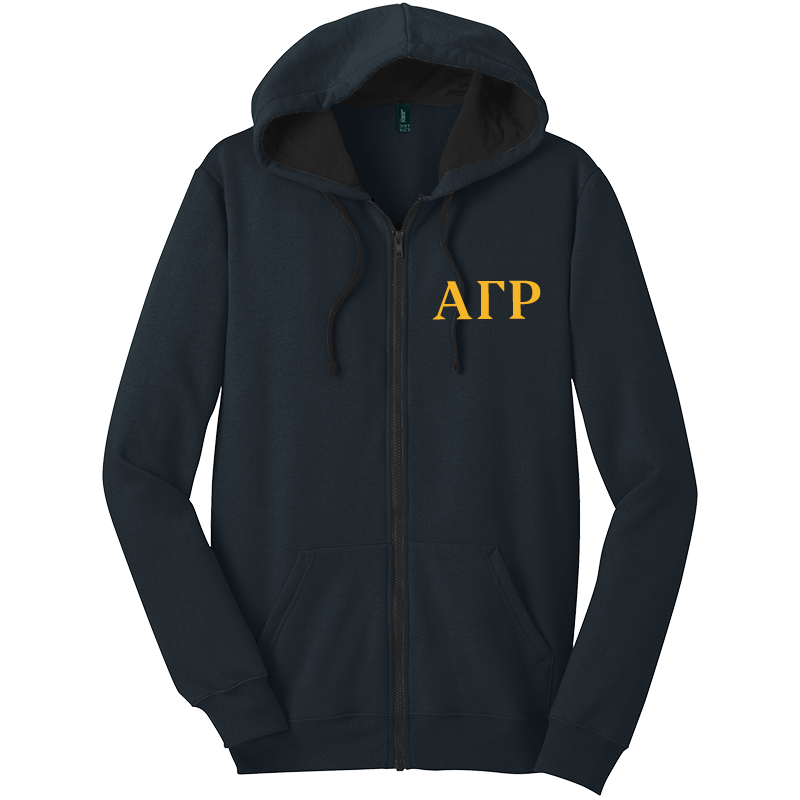 Alpha Gamma Rho Zip-Up Hooded Sweatshirts