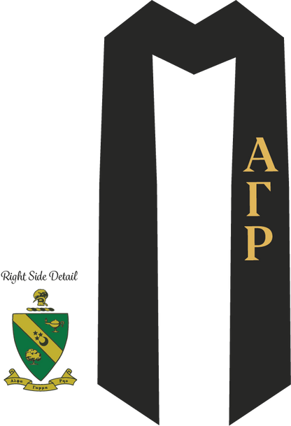 Alpha Gamma Rho Graduation Stoles