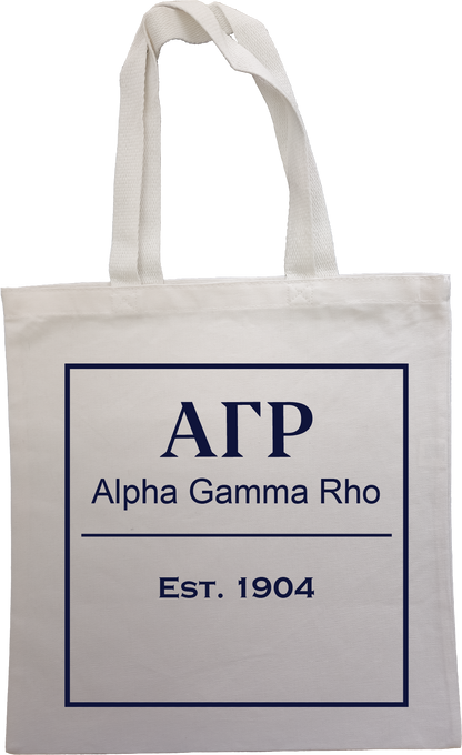 Alpha Gamma Rho Tote Bags