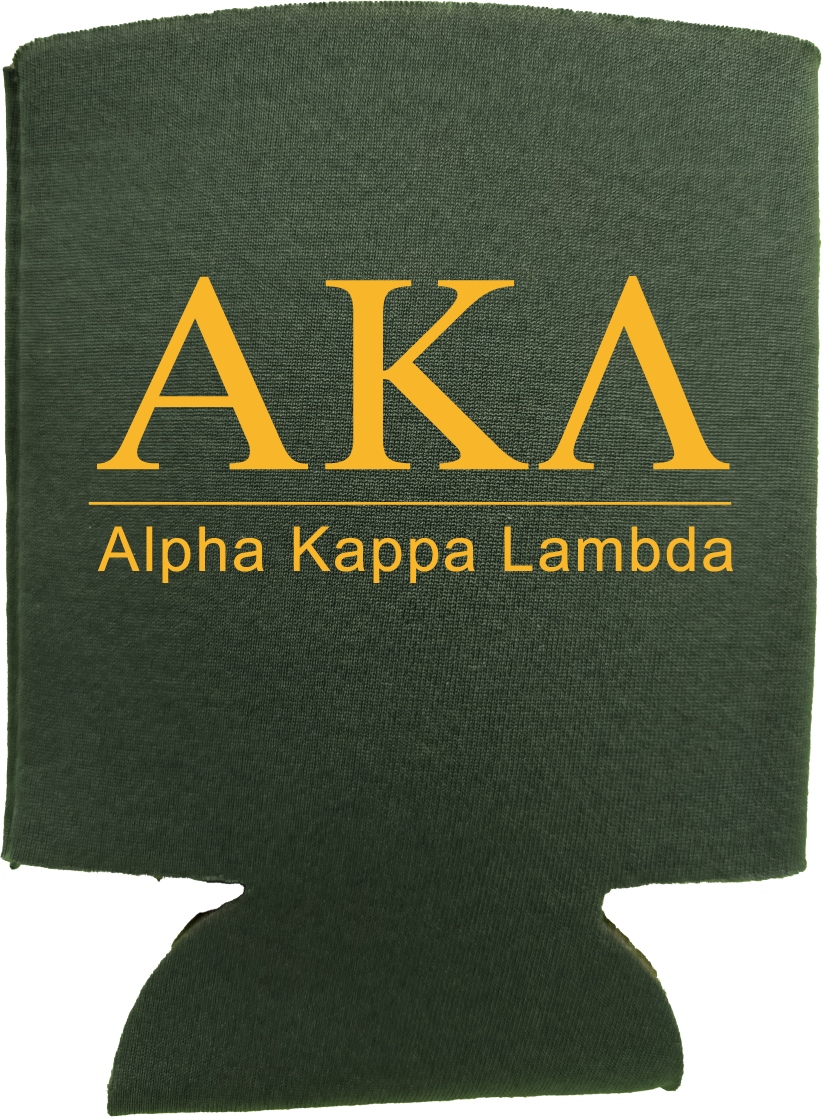 Alpha Kappa Lambda Can Coozies