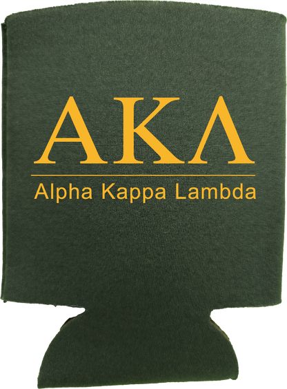 Alpha Kappa Lambda Can Coozies