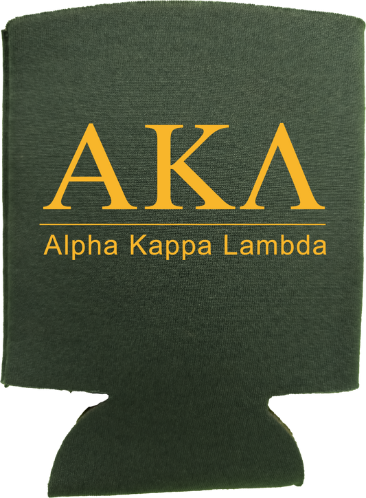 Alpha Kappa Lambda Can Coozies