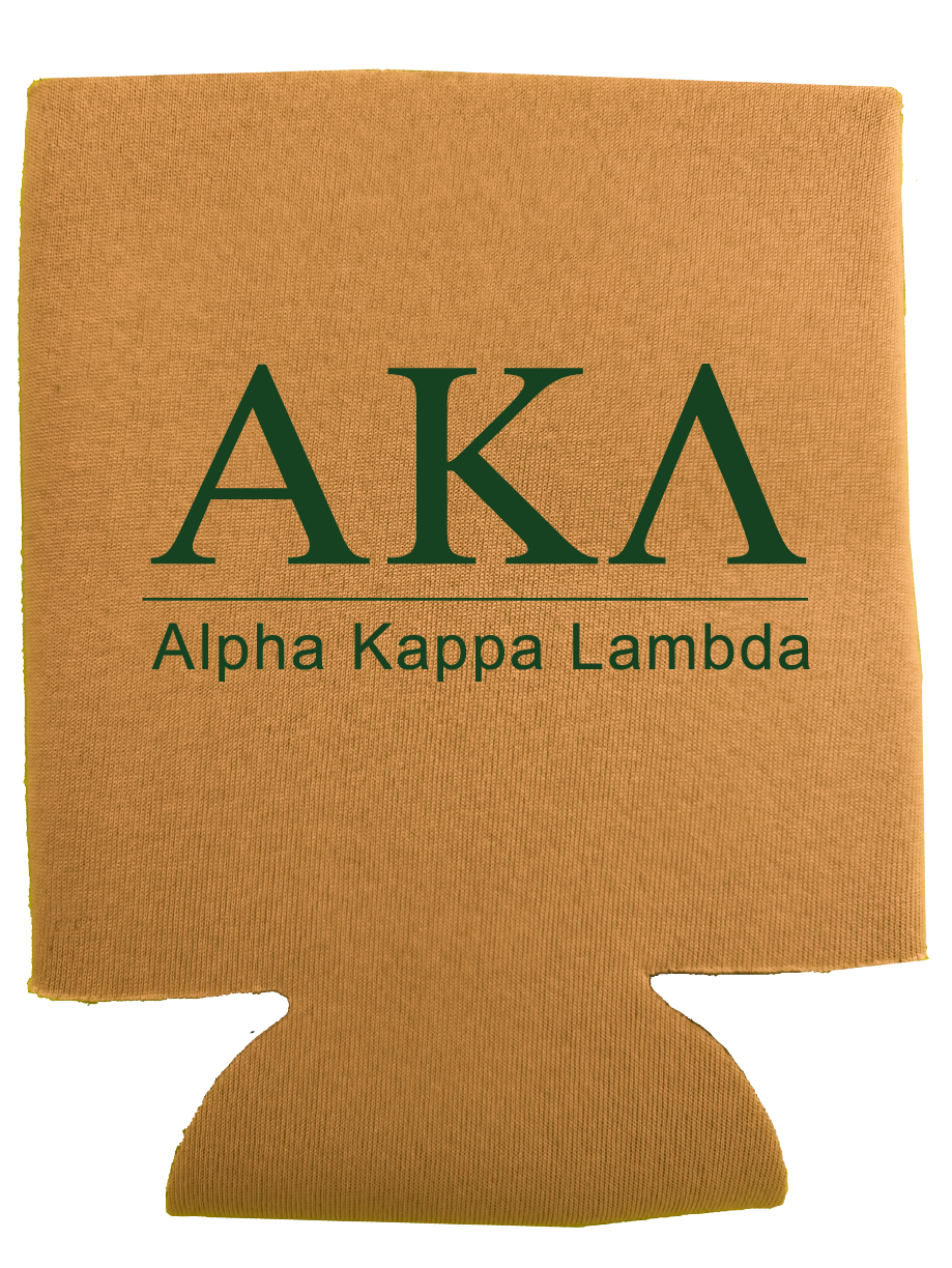 Alpha Kappa Lambda Can Coozies