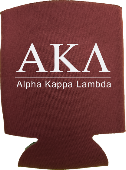 Alpha Kappa Lambda Can Coozies