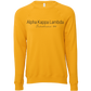 Alpha Kappa Lambda Embroidered Printed Name Crewneck Sweatshirts