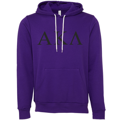 Alpha Kappa Lambda Lettered Hooded Sweatshirts