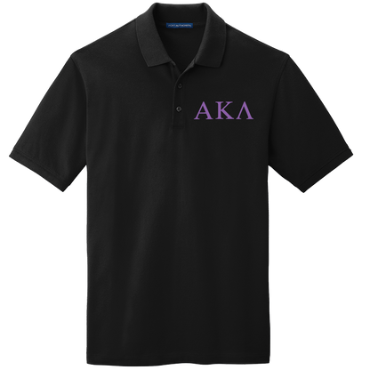 Alpha Kappa Lambda Men's Embroidered Polo Shirt