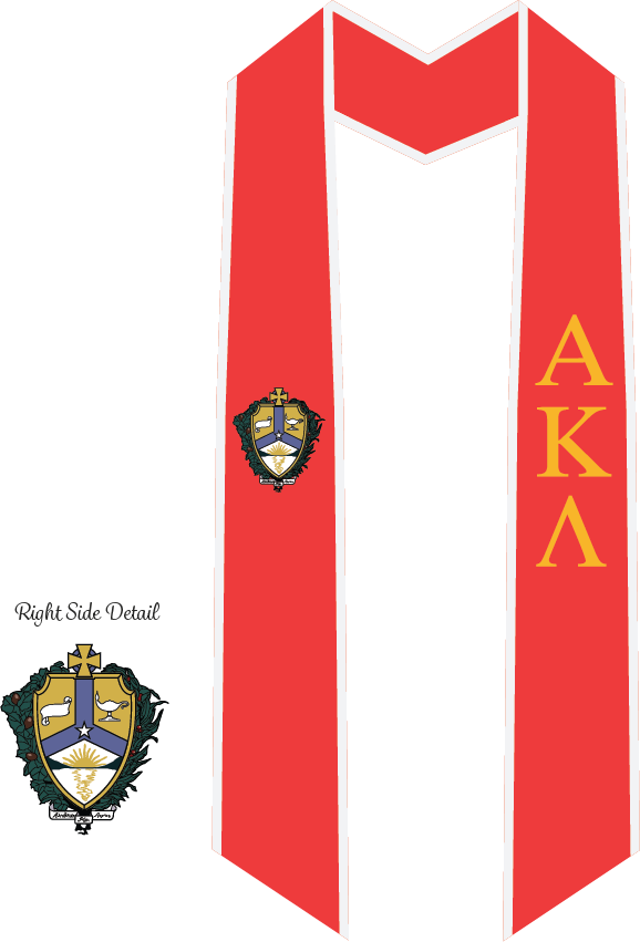 Alpha Kappa Lambda Graduation Stoles