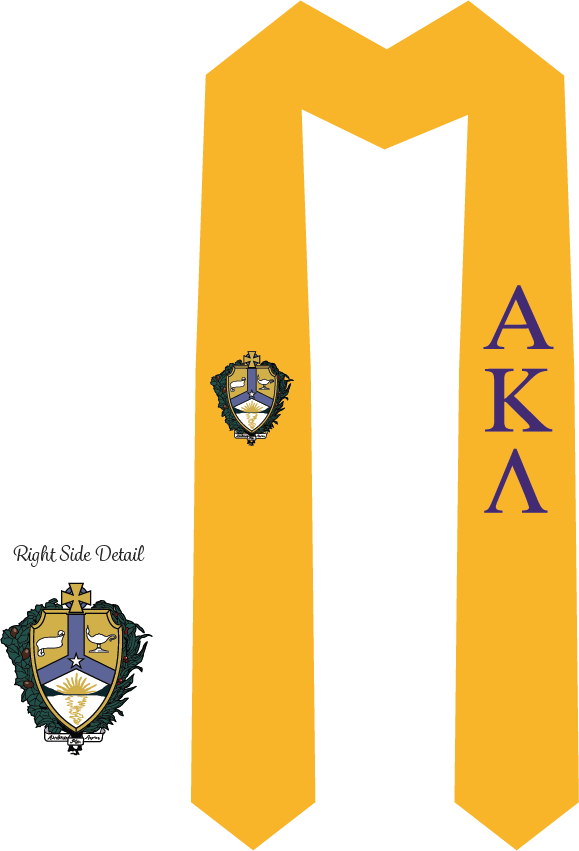 Alpha Kappa Lambda Graduation Stoles