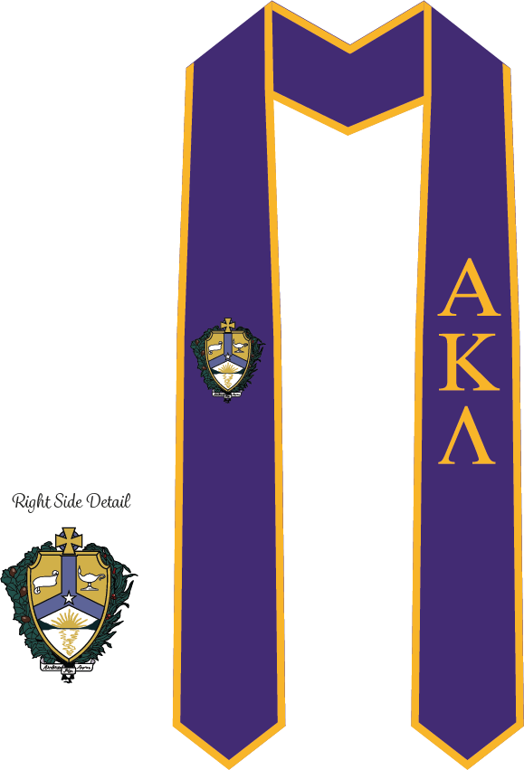 Alpha Kappa Lambda Graduation Stoles