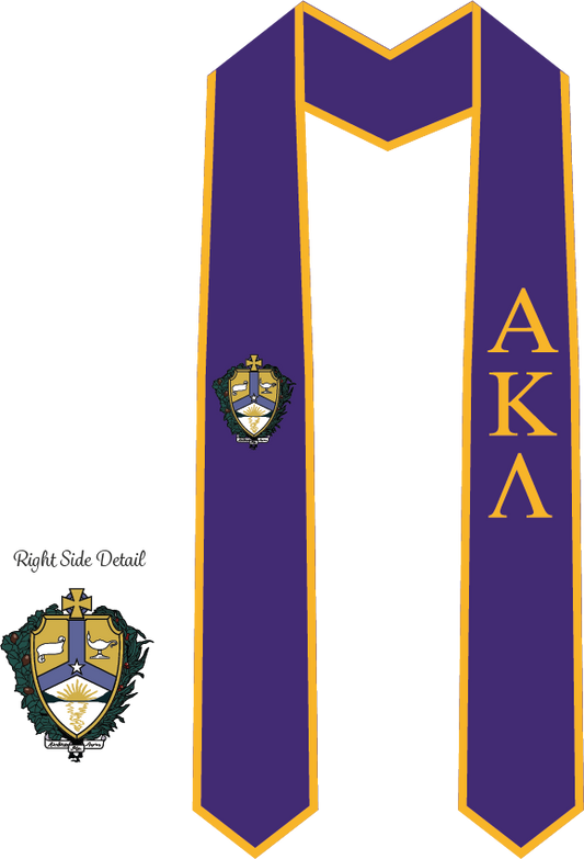 Alpha Kappa Lambda Graduation Stoles