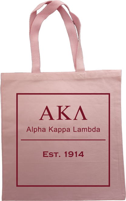 Alpha Kappa Lambda Tote Bags