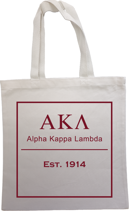Alpha Kappa Lambda Tote Bags