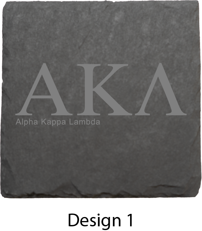 Alpha Kappa Lambda Stone Coasters - 4-Pack