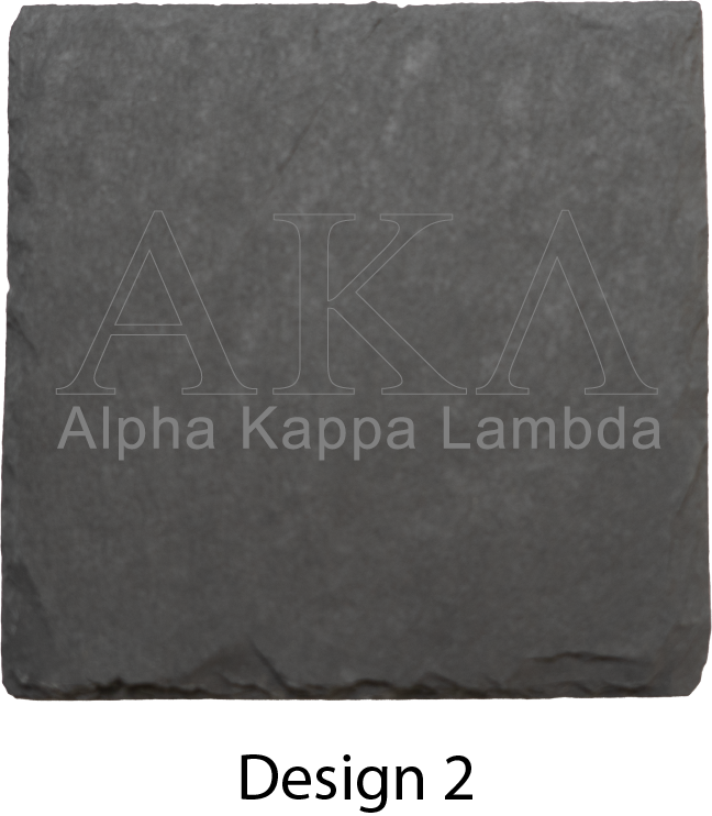 Alpha Kappa Lambda Stone Coasters - 4-Pack