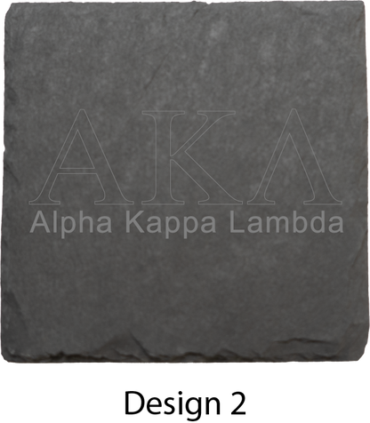 Alpha Kappa Lambda Stone Coasters - 4-Pack