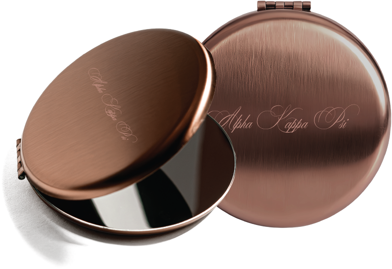Alpha Kappa Psi Script Pocket Mirrors