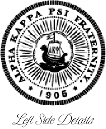 Alpha Kappa Psi Varsity Hooded Sweatshirt