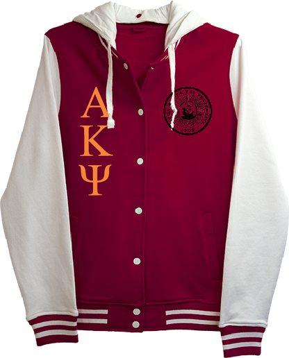 Alpha Kappa Psi Varsity Hooded Sweatshirt