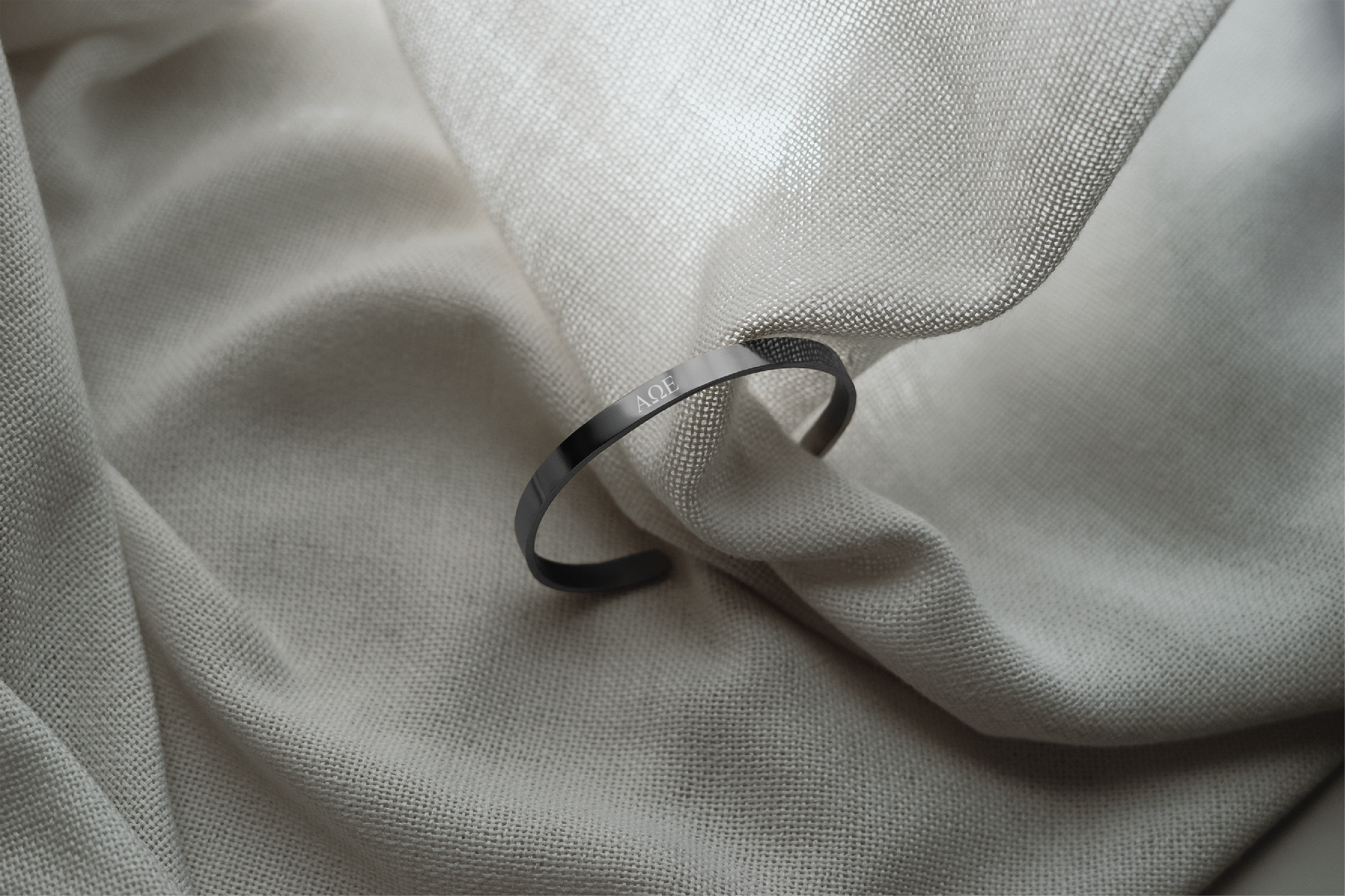 Alpha Omega Epsilon Lettered Bracelets