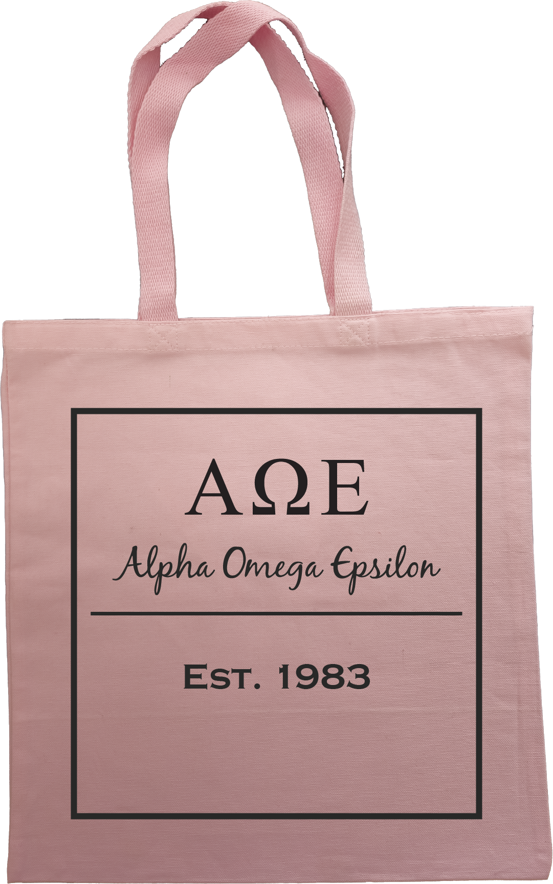 Alpha Omega Epsilon Tote Bags