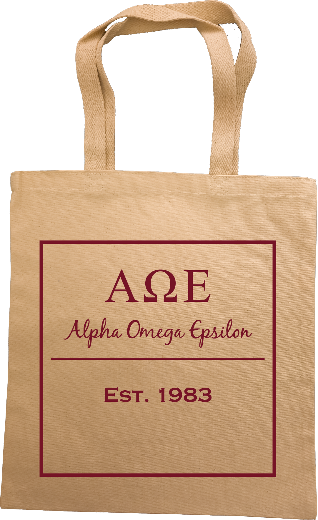 Alpha Omega Epsilon Tote Bags