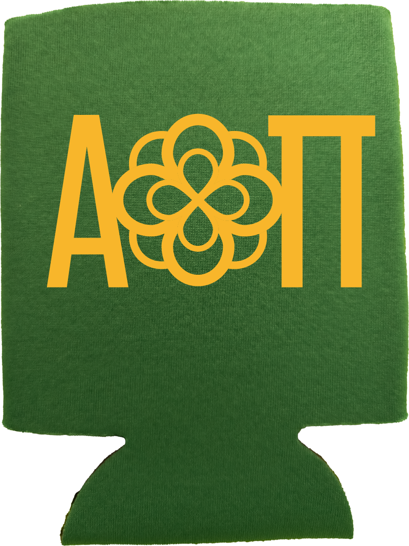Alpha Omicron Pi Can Coozies