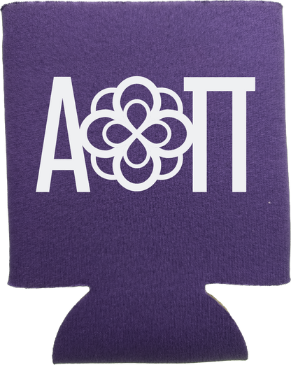 Alpha Omicron Pi Can Coozies