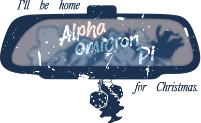 Alpha Omicron Pi Holiday Road Trip Graphic Tee