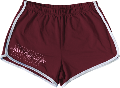 Alpha Omicron Pi Year and Name Women's Shorts