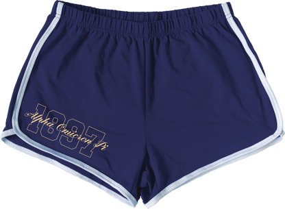 Alpha Omicron Pi Year and Name Women's Shorts