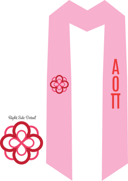 Alpha Omicron Pi Graduation Stoles