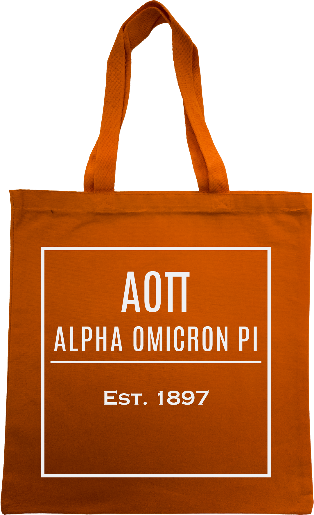 Alpha Omicron Pi Tote Bags