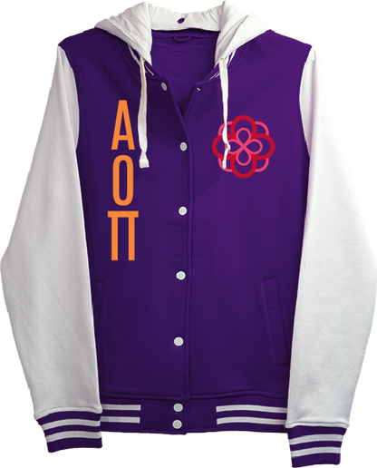 Alpha Omicron Pi Hooded Sweatshirt