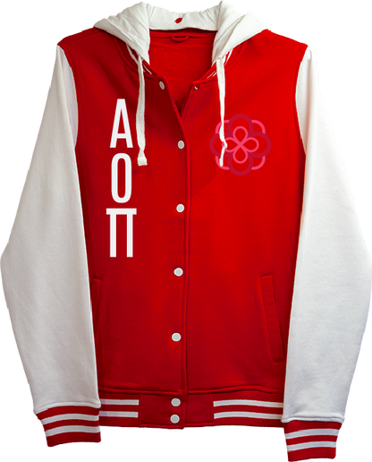 Alpha Omicron Pi Hooded Sweatshirt