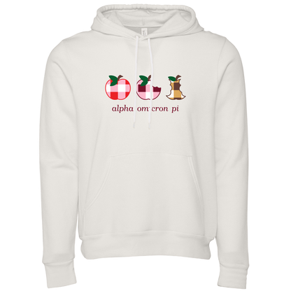 Alpha Omicron Pi Apple Evolution Hoodie