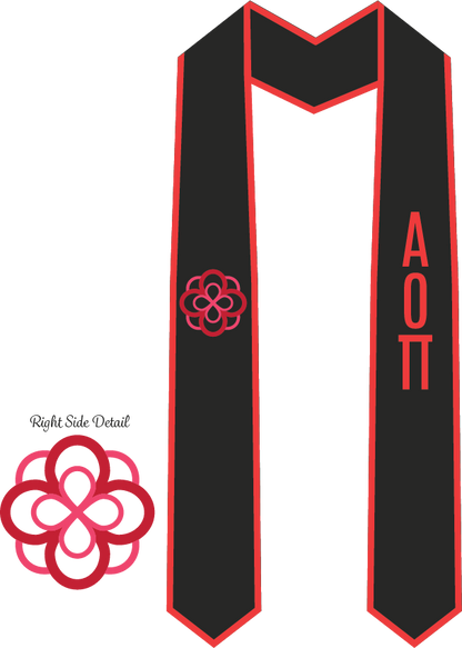 Alpha Omicron Pi Graduation Stoles