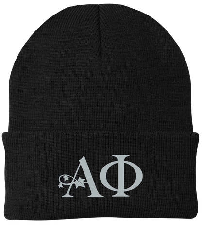 Alpha Phi Lettered Beanies