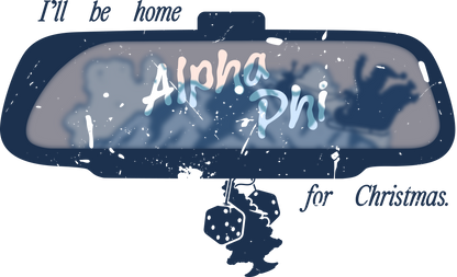 Alpha Phi Holiday Road Trip Graphic Tee