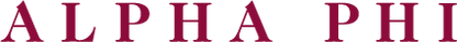 Alpha Phi International Permanent Stickers