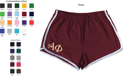Alpha Phi Lettered Women's Shorts