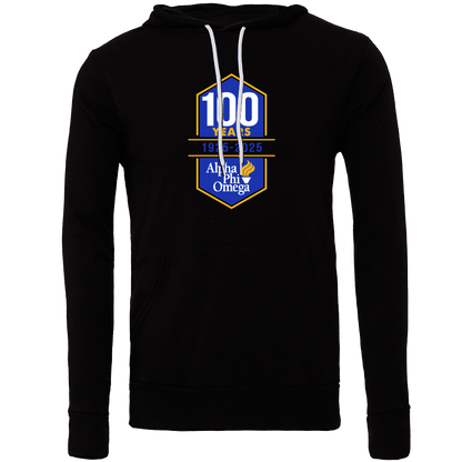 Alpha Phi Omega Centennial 100 Years Hooded Sweatshirts