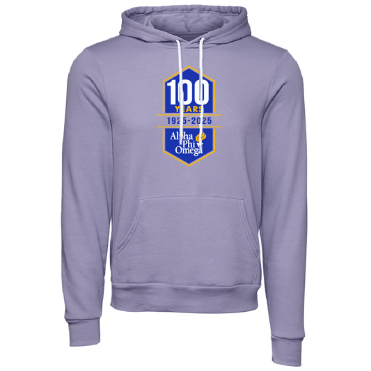 Alpha Phi Omega Centennial 100 Years Hooded Sweatshirts