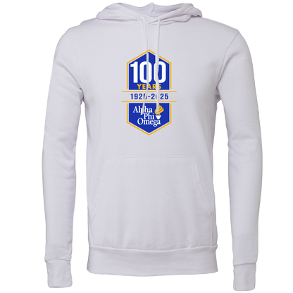 Alpha Phi Omega Centennial 100 Years Hooded Sweatshirts