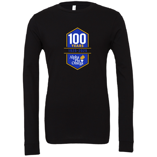 Alpha Phi Omega Centennial 100 Years Long Sleeve T-Shirts