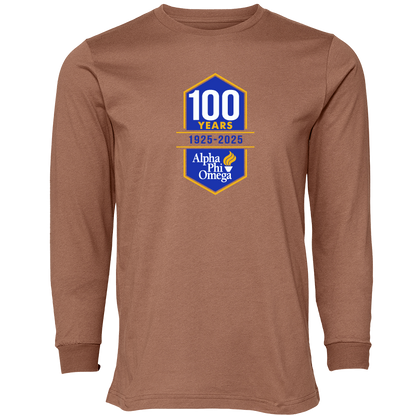 Alpha Phi Omega Centennial 100 Years Long Sleeve T-Shirts