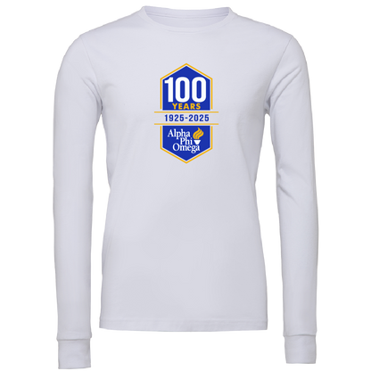 Alpha Phi Omega Centennial 100 Years Long Sleeve T-Shirts