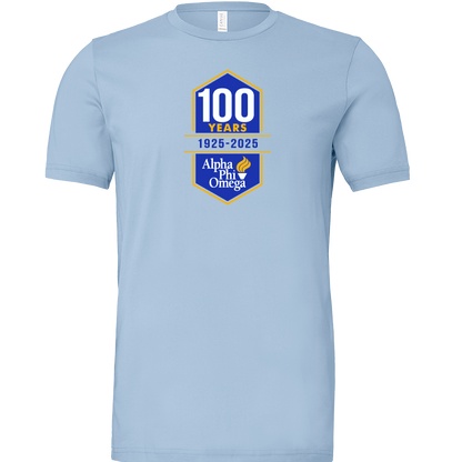 Alpha Phi Omega Centennial 100 Years Short Sleeve T-Shirts