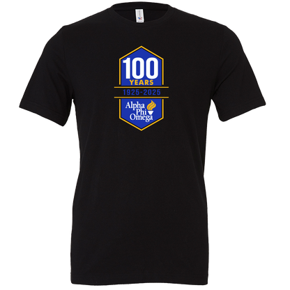 Alpha Phi Omega Centennial 100 Years Short Sleeve T-Shirts